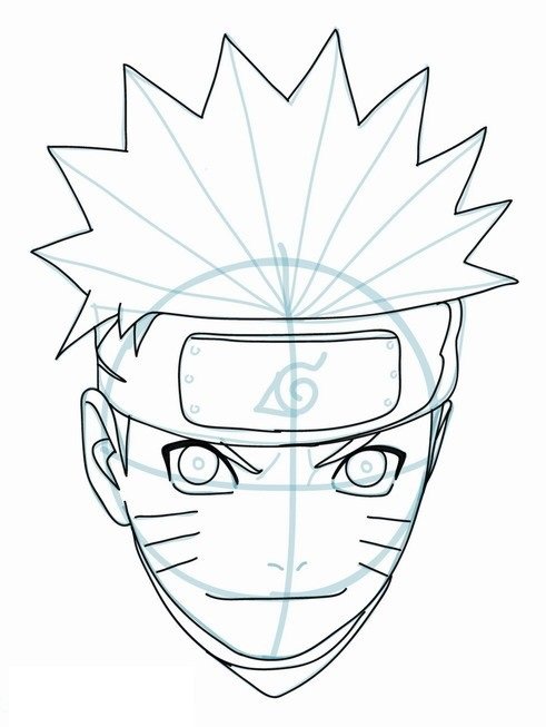 Como Desenhar o Naruto