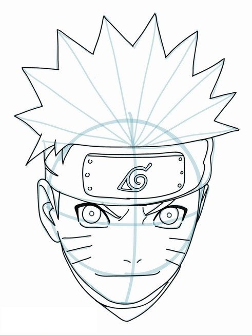 Como Desenhar o Naruto