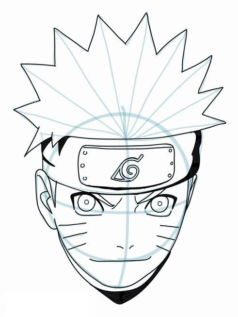 Como Desenhar o Naruto