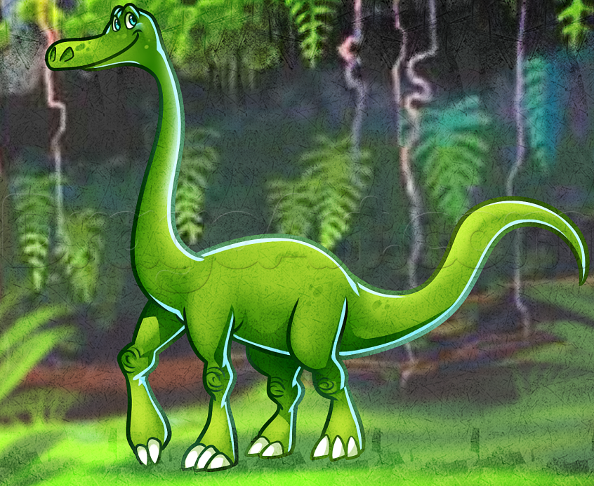 como desenhar o arlo de o bom dinossauro aprender a desenhar