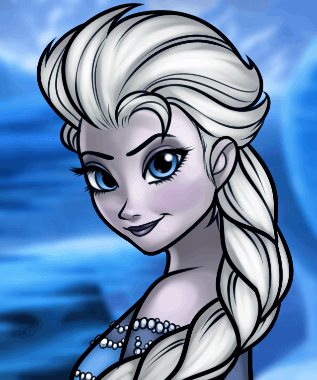 Como Desenhar a Elsa de Frozen
