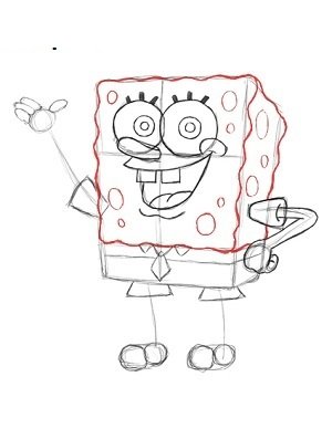 Como Desenhar o Bob Esponja