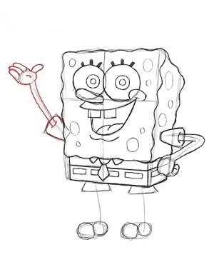 Como Desenhar o Bob Esponja