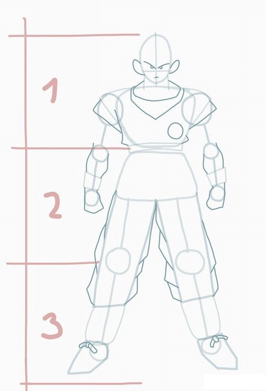 Como Desenhar o Goku de Dragon Ball Z (Muito Fácil) - Aprender a