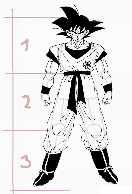 Como Desenhar O Goku Super Sayajin 3 Tutorial Passo a Passo