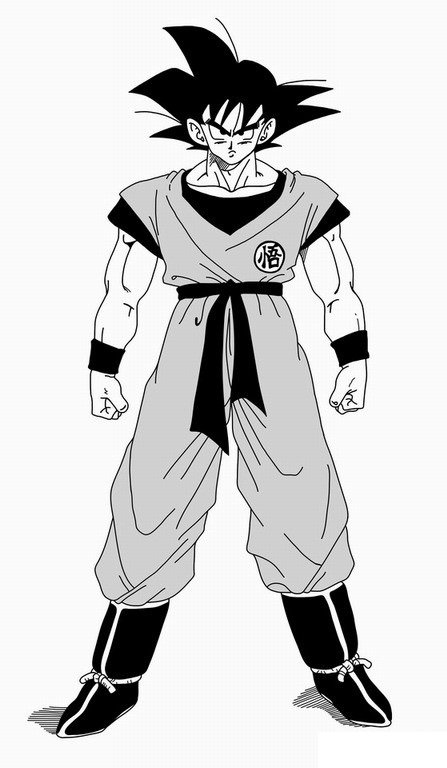 Como fazer o cabelo do goku desenho - Como desenhar