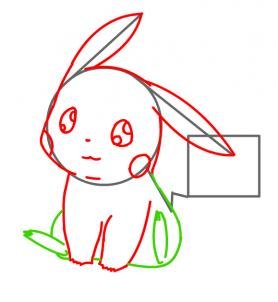 Como Desenhar o Pikachu de Pokémon
