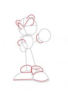 Como Desenhar o Sonic Versão Mais Nova