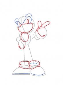 Como Desenhar o Sonic Versão Mais Nova