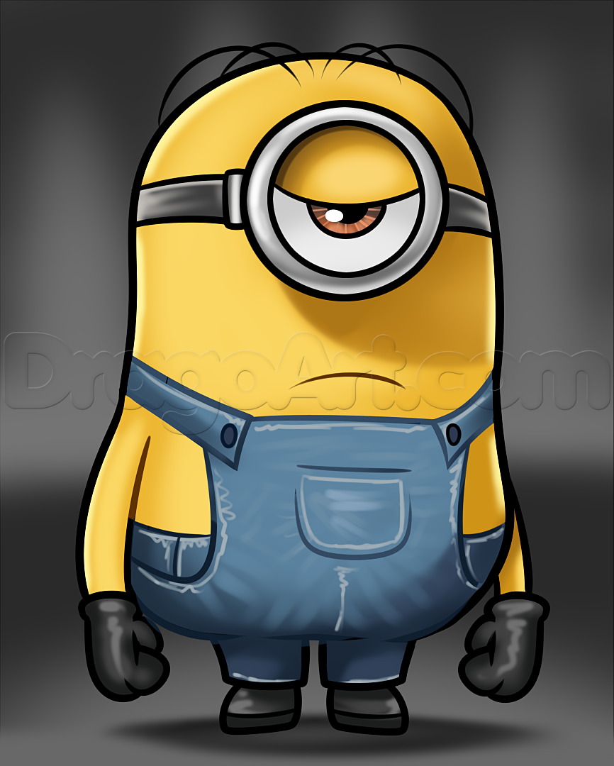 Como Desenhar o Stuart dos Minions