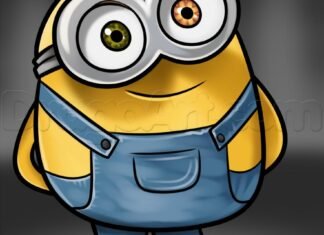 Como Desenhar o Bob dos Minions como desenhar o Bob dos Minions