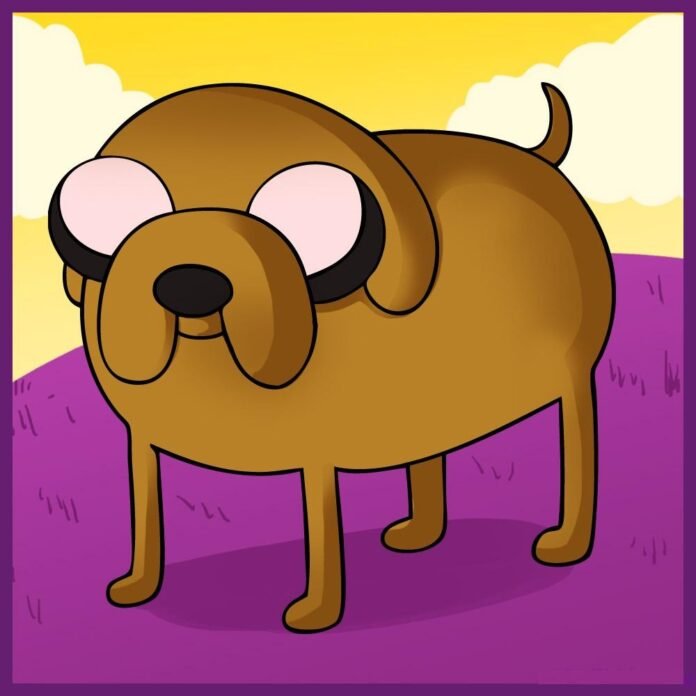 como desenhar o jake