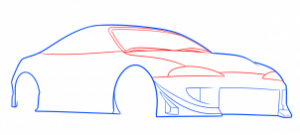 como desenhar um carro 