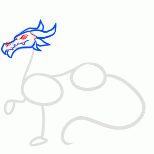 como desenhar um dragão