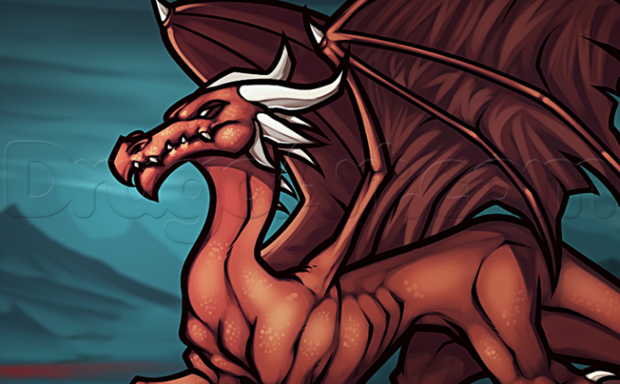 como desenhar um dragao como desenhar um dragão