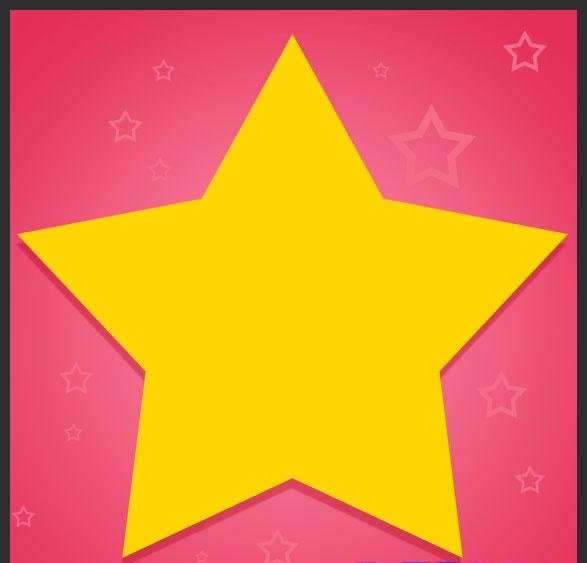 como desenhar uma estrela