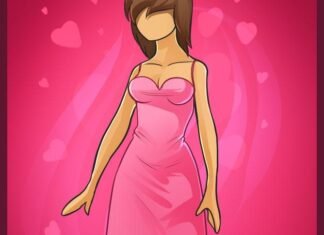 como desenhar vestidos