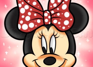 Como Desenhar a Minnie (Muito Fácil) como desenhar a minnie