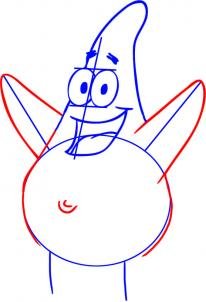 como desenhar o Patrick