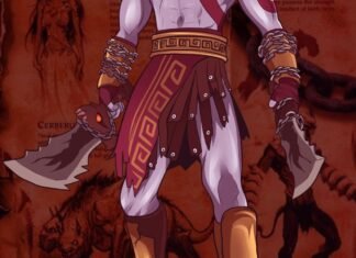 como desenhar o kratos