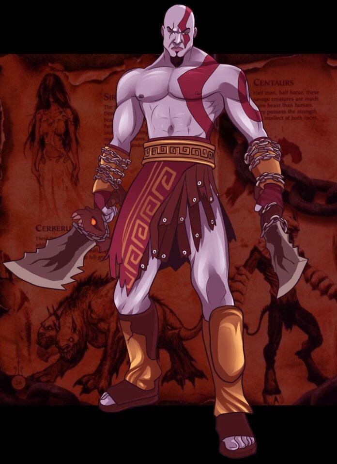 como desenhar o kratos como desenhar o kratos