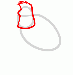 como desenhar um gorila