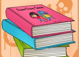 como desenhar um livro