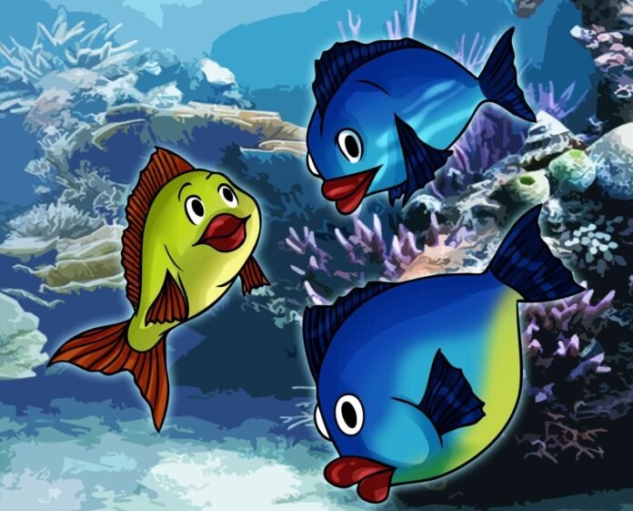 como desenhar um peixe como desenhar um peixe