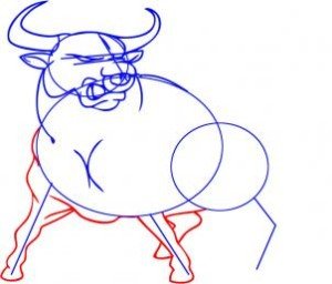 aprender a desenhar um touro