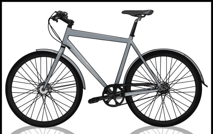 como desenhar uma bicicleta