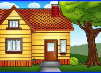 Como Desenhar Uma Casa (Muito Fácil) como desenhar uma casa