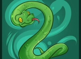 como desenhar uma cobra