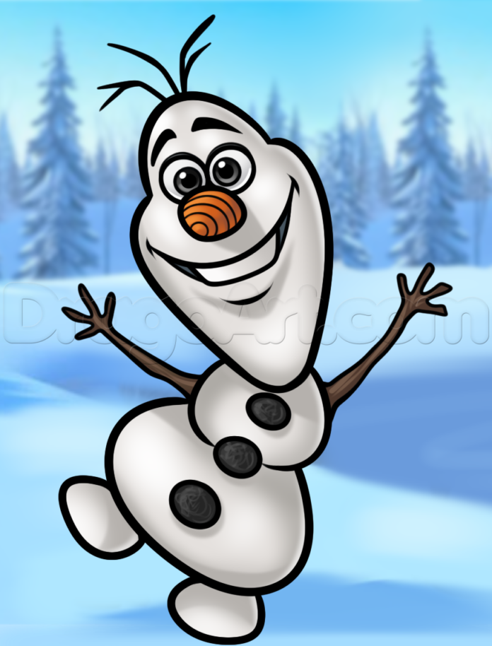Como Desenhar o Olaf
