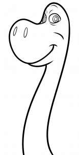 como desenhar Momma de O Bom Dinossauro