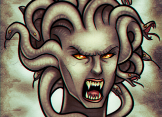 Como Desenhar a Medusa (Muito Fácil) como desenhar a medusa