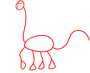 como desenhar o Arlo de o Bom Dinossauro