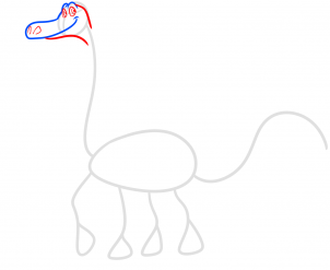 como desenhar o Arlo de o Bom Dinossauro