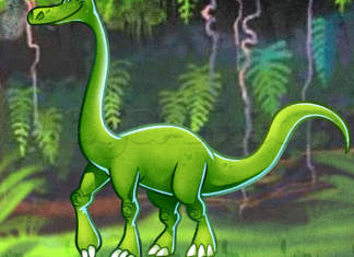 como desenhar o Arlo de o Bom Dinossauro