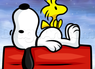 Como Desenhar o Snoopy (Muito Fácil) como desenhar o Snoopy