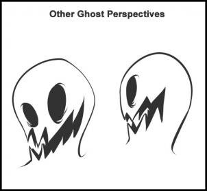 como desenhar um fantasma