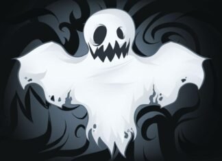 como desenhar um fantasma