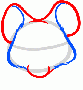 como desenhar um rato