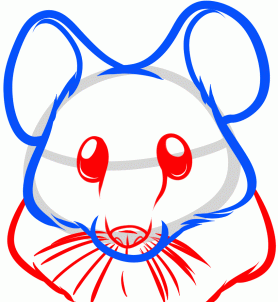 como desenhar um rato