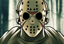 como desenhar o jason