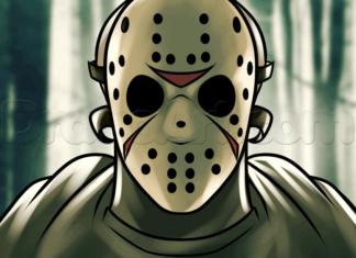 Como Desenhar o Jason (Muito Fácil) como desenhar o jason