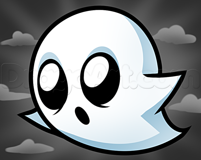 como desenhar um fantasma como desenhar um fantasma