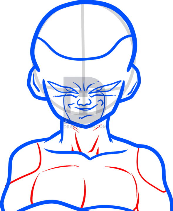 Como Desenhar o Freeza de Dragon Ball Z (Muito Fácil) - Aprender a