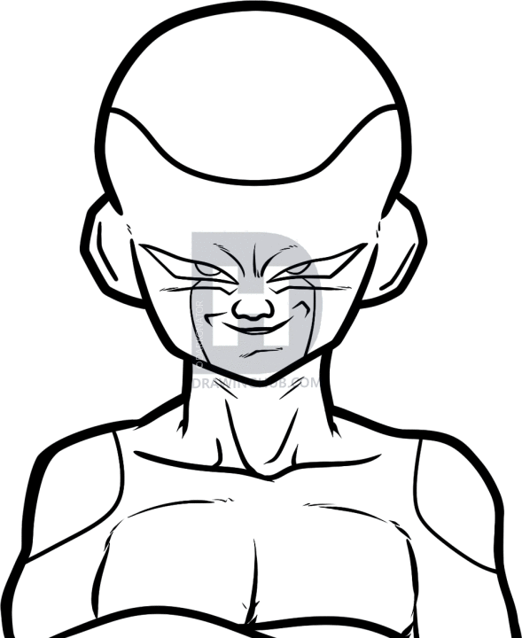 BLACK FREEZA COMO DESENHAR passo a passo 