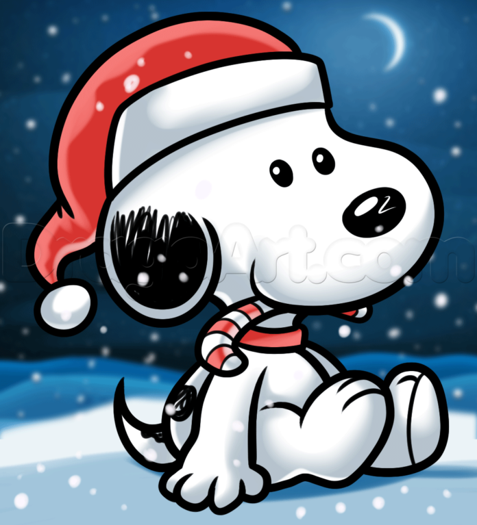 Como Desenhar o Snoopy Como Desenhar o Snoopy de Natal