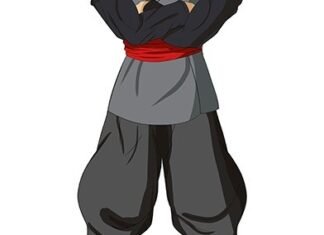 como desenhar o goku black